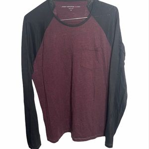 john varvatos baseball shirt